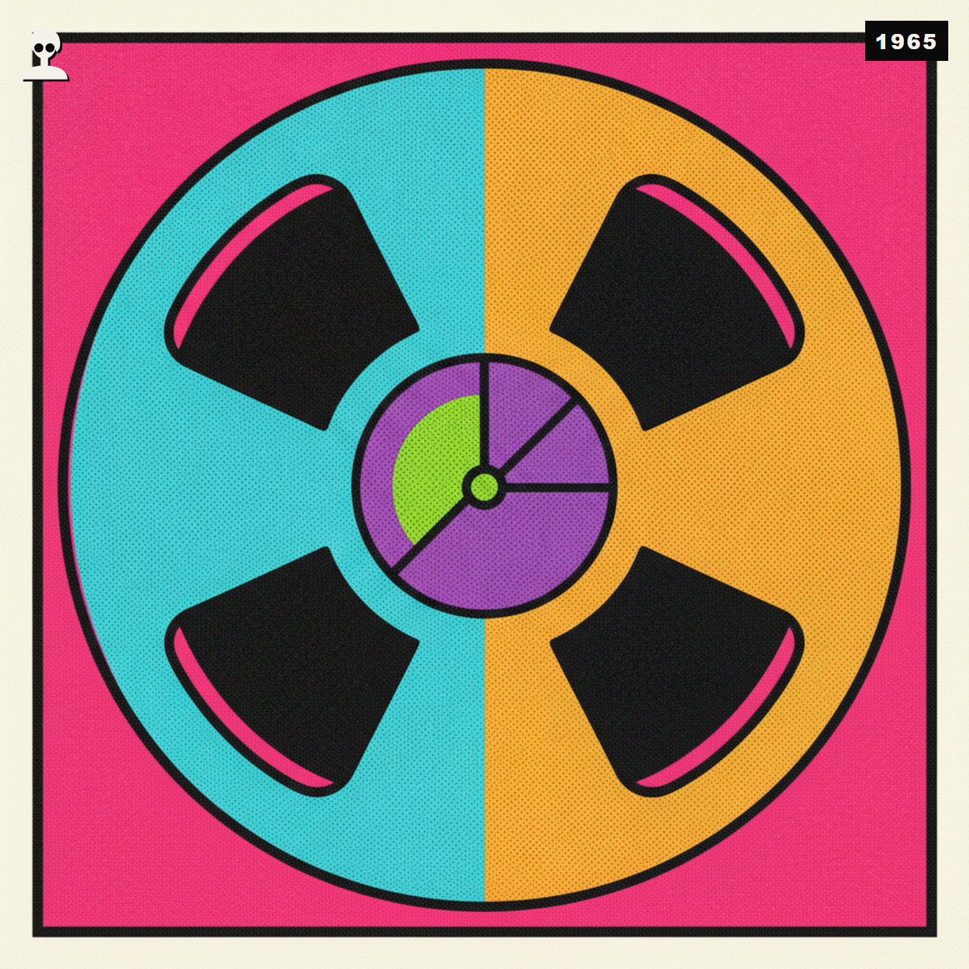 RecordingTheMasters LPR35 Reel to Reel Tape, Inside Andy pop art