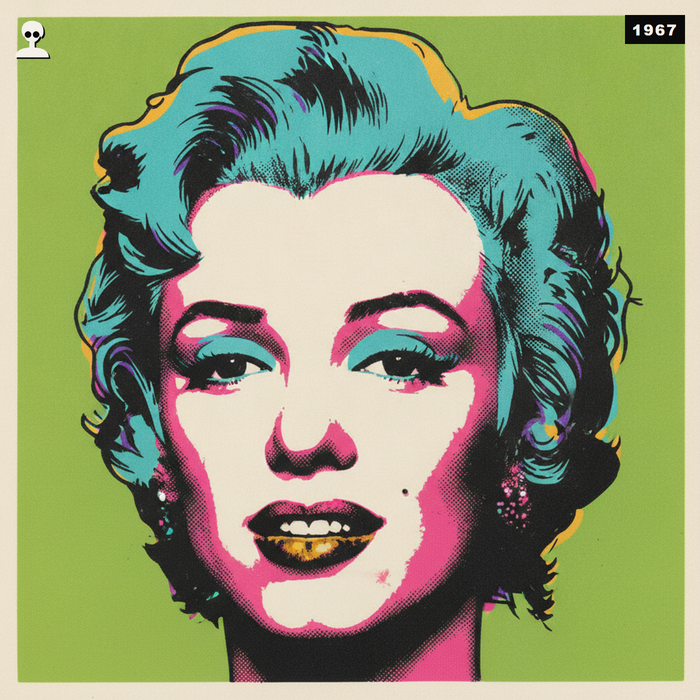 Andy Warhol Marilyn Poster Print, Inside Andy pop art