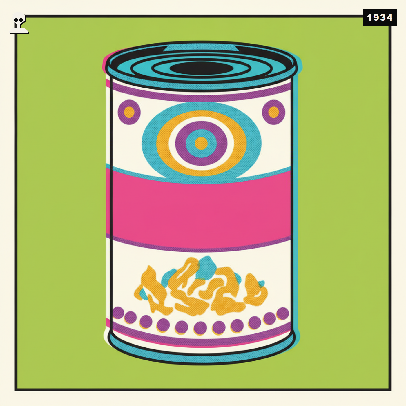 Campbell's Condensed Chicken Noodle Soup (12-pack), Inside Andy pop art