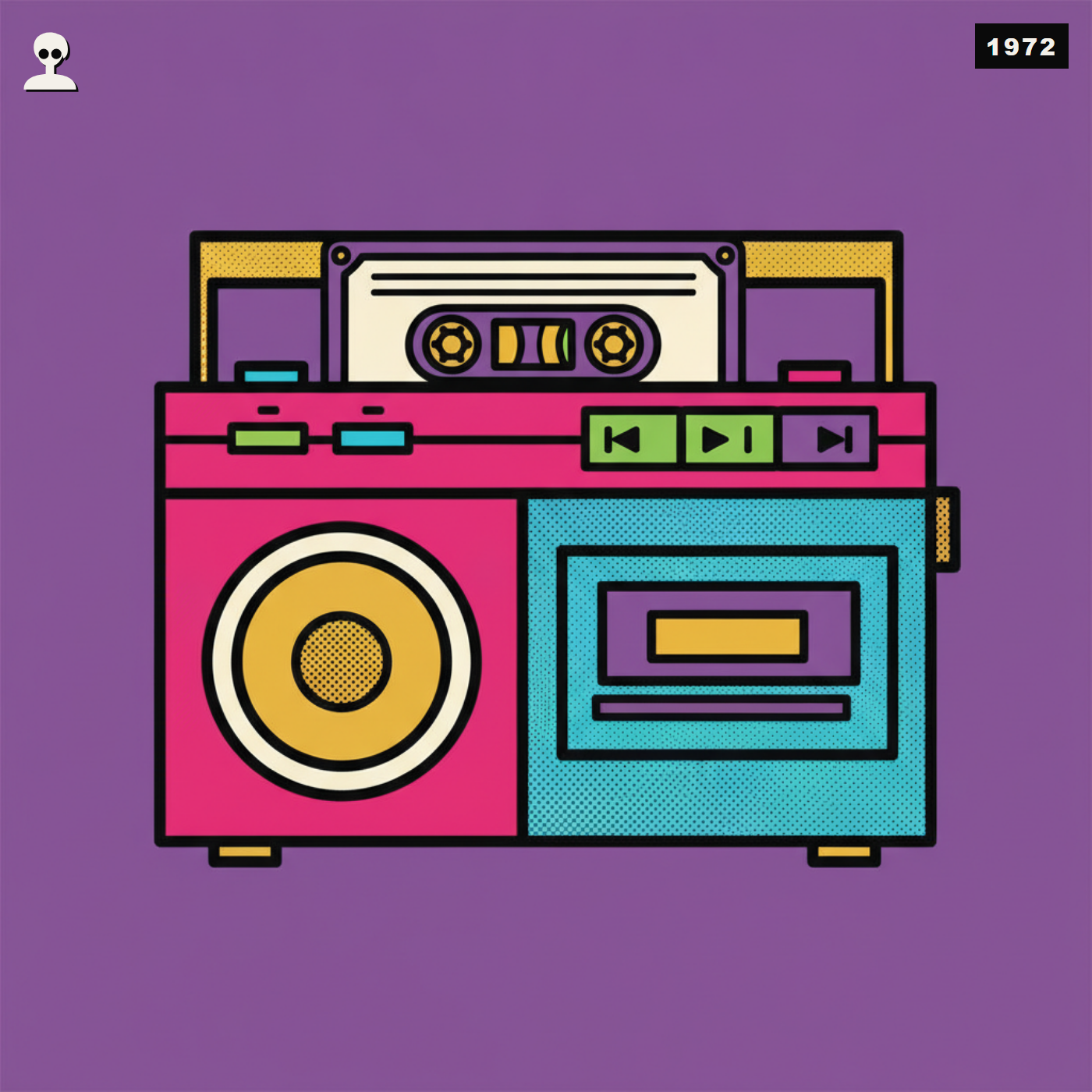 Cassette Tape Recorder, Inside Andy pop art