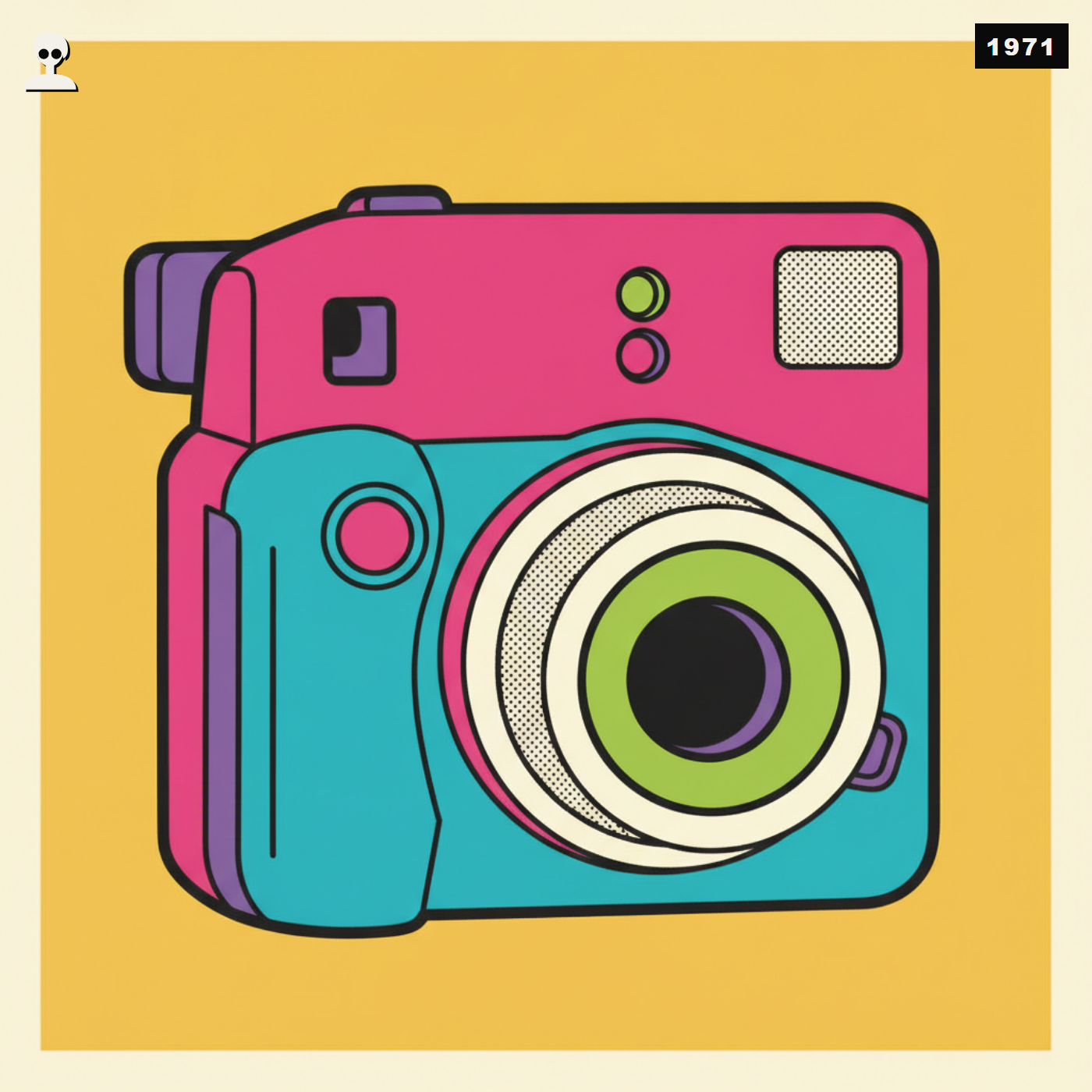 Instant Camera, Inside Andy pop art