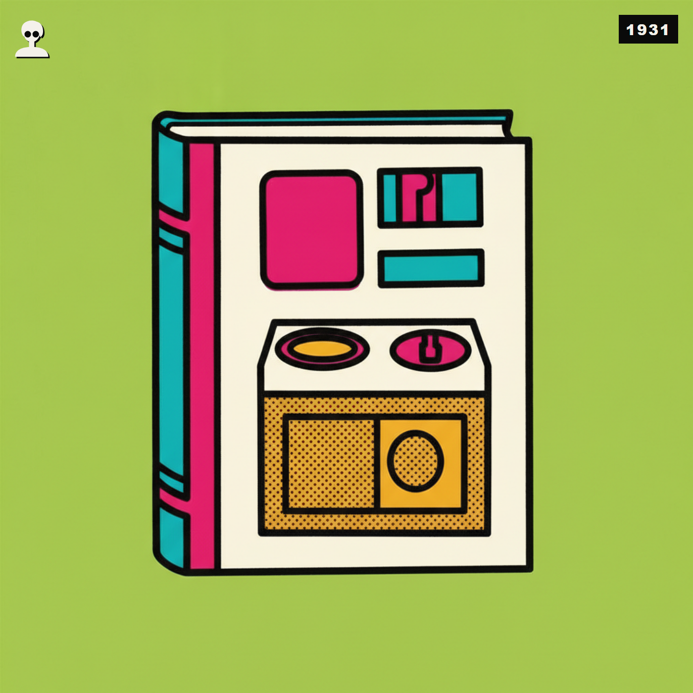 Joy of Cooking by Irma Rombauer, Inside Andy pop art
