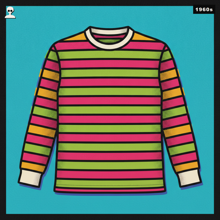 Saint James Meridien Breton Striped Shirt, Inside Andy pop art